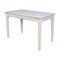 International Concepts Computer Desk with Flip Down Drawer 26 in D X 26 H, 30 W X Hardwood, Unfinished OF-50 - alternate 4